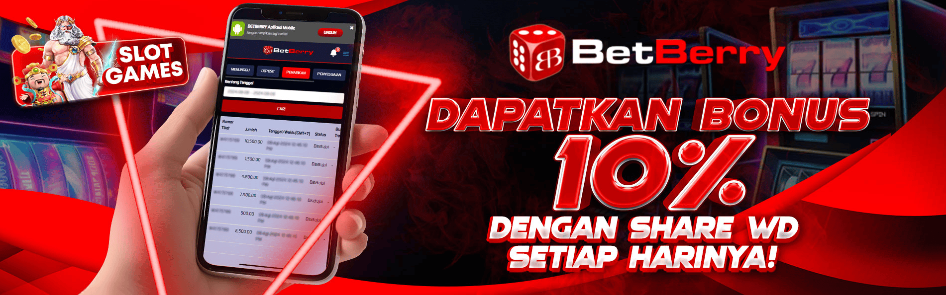 Betberry Slot Mobile: Pengalaman Bermain Praktis di Smartphone